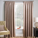 Matrix Thermal Dim Out Tape Top Pencil Pleat Curtains by Enhanced Living