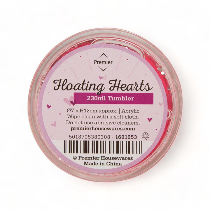 Floating Hearts Tumbler - Ideal