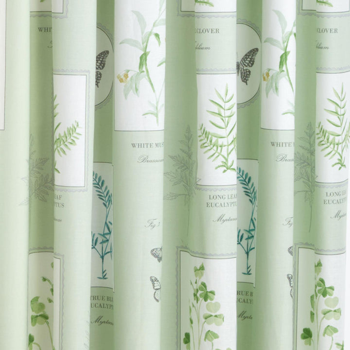 Floral Garden Tape Top Curtains - Ideal