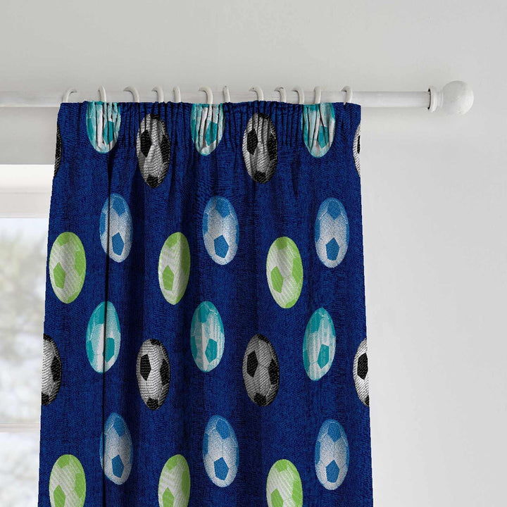 Football Tape Top Curtains - Ideal