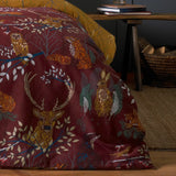 Forest Fauna Rust Duvet Cover Bedding Set - additional product view 2