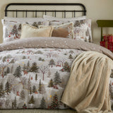 Forest Festivities Brushed Cotton Duvet Cover Set Natural - image 4