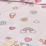 Catherine Lansfield Kids Forever Together Junior Fitted Sheet Pastel