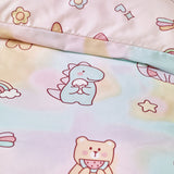 Catherine Lansfield Kids Forever Together Junior Fitted Sheet Pastel