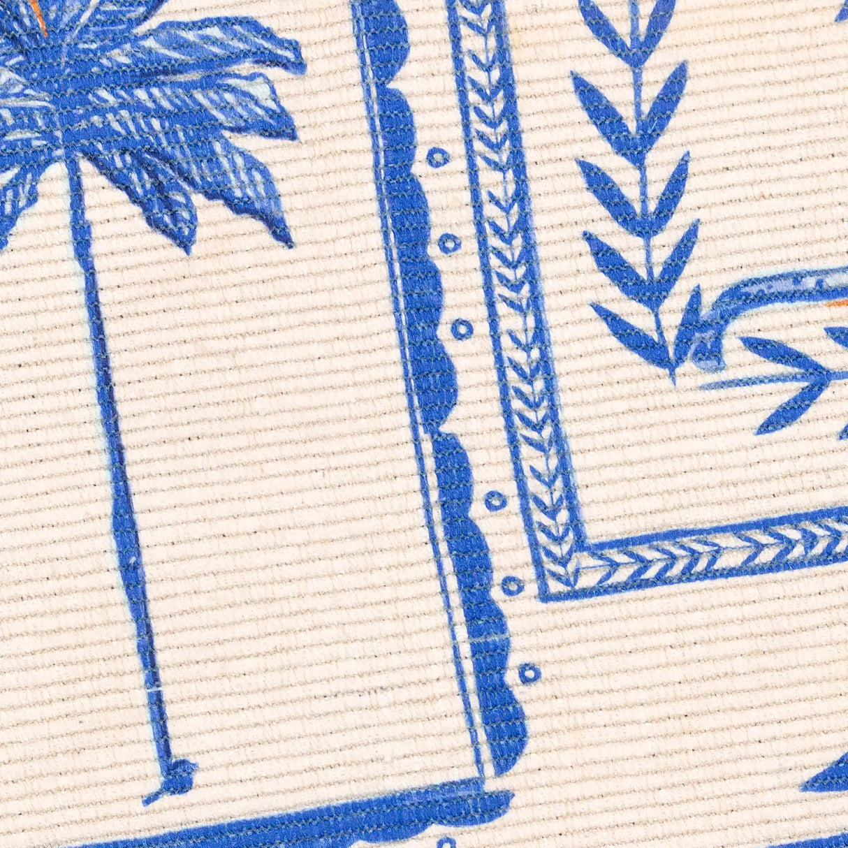 Frieze Washable Outdoor Rug Blue 120 x 170cm - image 3