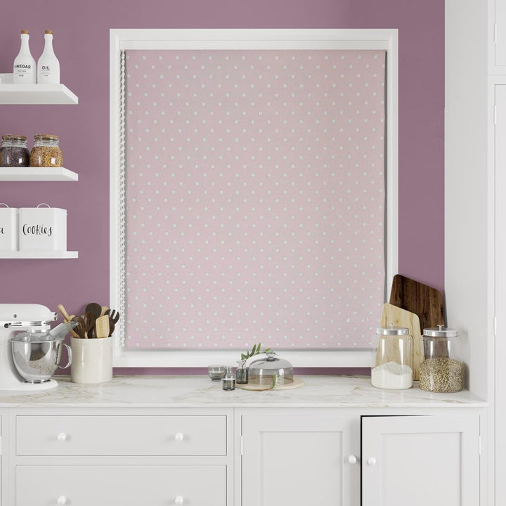 Full Stop Candy Made To Measure Roman Blind - Ideal
