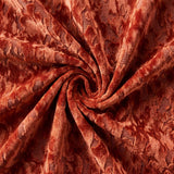 Close fabric detail of the copper Galaxy room darkening curtain material