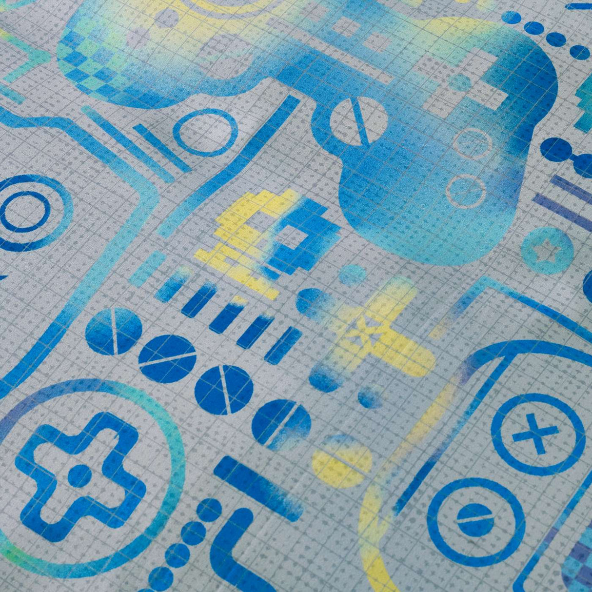 Catherine Lansfield Kids Gamer So Soft Double Fitted Sheet Grey