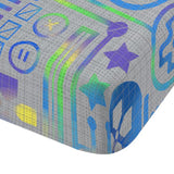 Catherine Lansfield Kids Gamer So Soft Double Fitted Sheet Grey