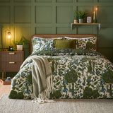Garden of Wonder Reversible Duvet Cover Set Evergreen - image 3
