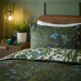 Garden of Wonder Reversible Duvet Cover Set Evergreen - image 4