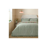 Gardenia Reversible Ruffle Duvet Cover Set Pink Forest - image 3
