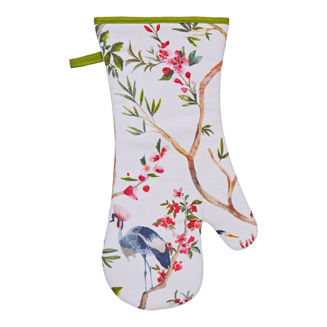 Ulster Weavers Oriental Birds 100% Cotton Gauntlet Oven Glove