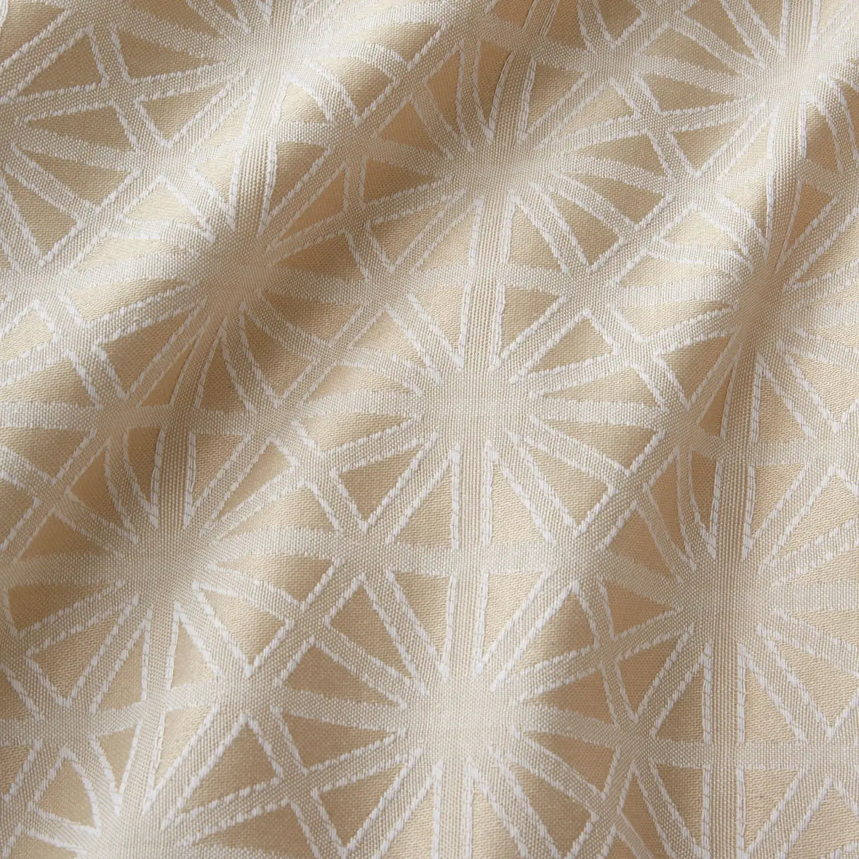 Geo Jacquard Natural Polycotton Duvet Cover Set - product image 3
