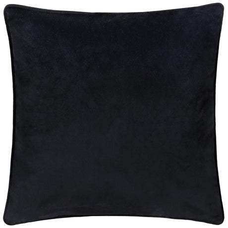 Gilded Palms Velvet Black Cushion Cover or Filled Cushion 45cm x 45cm - additional product view 3