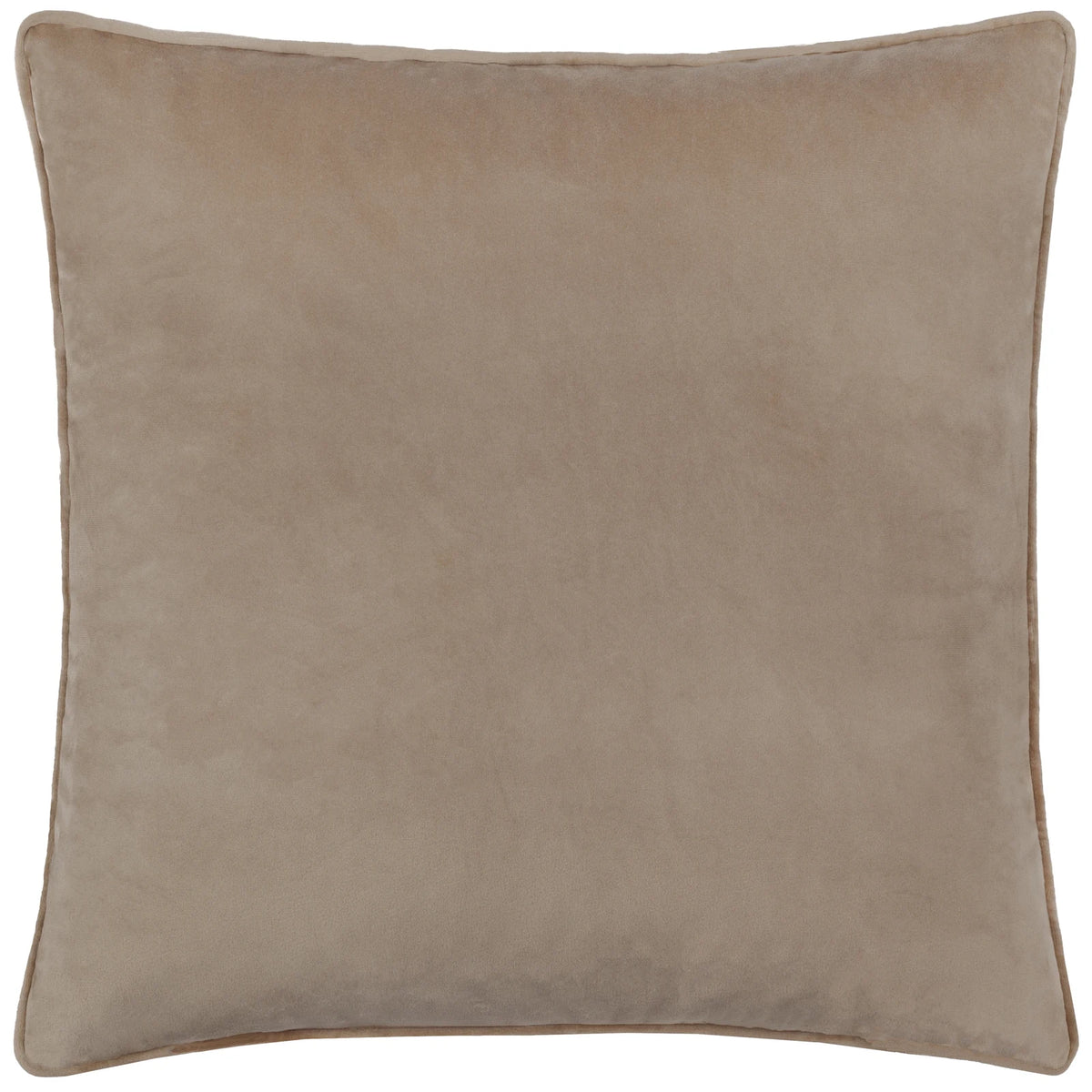 Gilded Palms Velvet Mink Cushion Cover or Filled Cushion 45cm x 45cm - additional product view 3