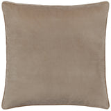 Gilded Palms Velvet Mink Cushion Cover or Filled Cushion 45cm x 45cm - additional product view 3
