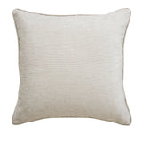 Amberley Natural Chenille Polyester Filled Cushion 45cm x 45cm