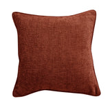 Amberley Terracotta Chenille Polyester Filled Cushion 45cm x 45cm