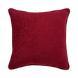 Amberley Wine Chenille Cushion Cover or Polyester Filled Cushion 45cm x 45cm
