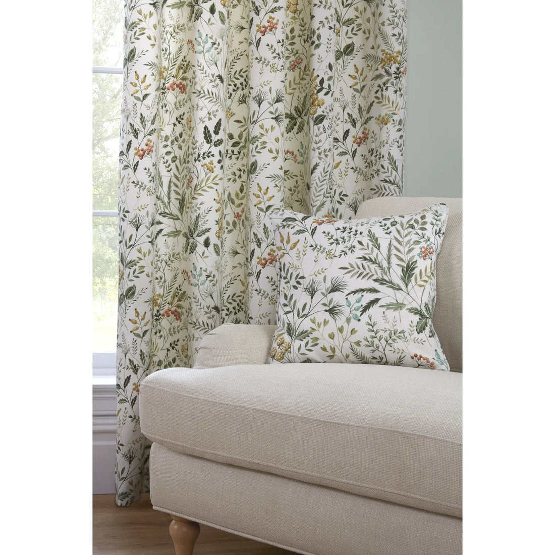 Cleo Willow Floral Cushion Cover or Polyester Filled Cushion 45cm x 45cm