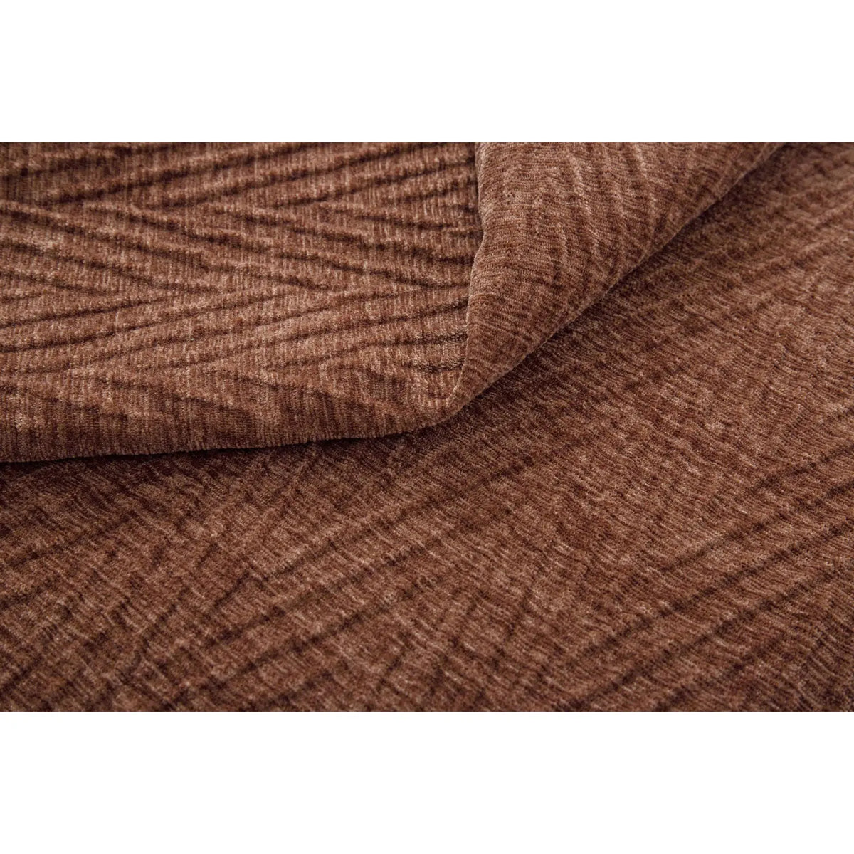 Langley Nutmeg Herringbone Cushion Cover or Polyester Filled Cushion 45cm x 45cm