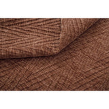 Langley Nutmeg Herringbone Cushion Cover or Polyester Filled Cushion 45cm x 45cm