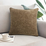 Langley Oatmeal Herringbone Cushion Cover or Polyester Filled Cushion 45cm x 45cm