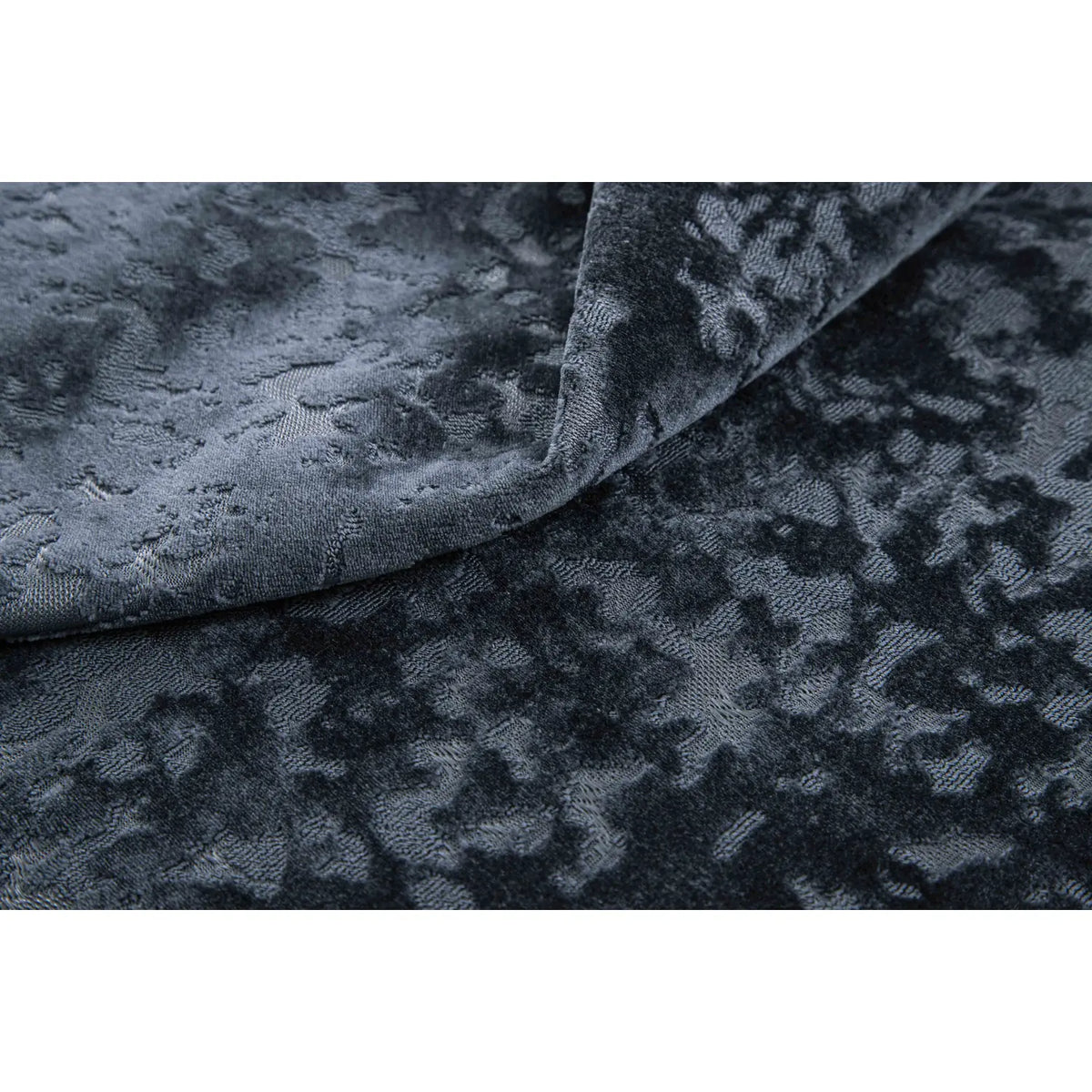 Richmond Charcoal Cut Velvet Cushion Cover or Polyester Filled Cushion 45cm x 45cm