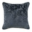Richmond Charcoal Cut Velvet Cushion Cover or Polyester Filled Cushion 45cm x 45cm