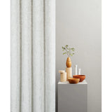 Richmond Pearl Cut Velvet Thermal Eyelet Door Curtain 55 x 84 Inch