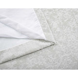 Richmond Pearl Cut Velvet Thermal Eyelet Door Curtain 55 x 84 Inch