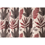 Rutland Red Woven Floral Cushion Cover or Polyester Filled Cushion 45cm x 45cm