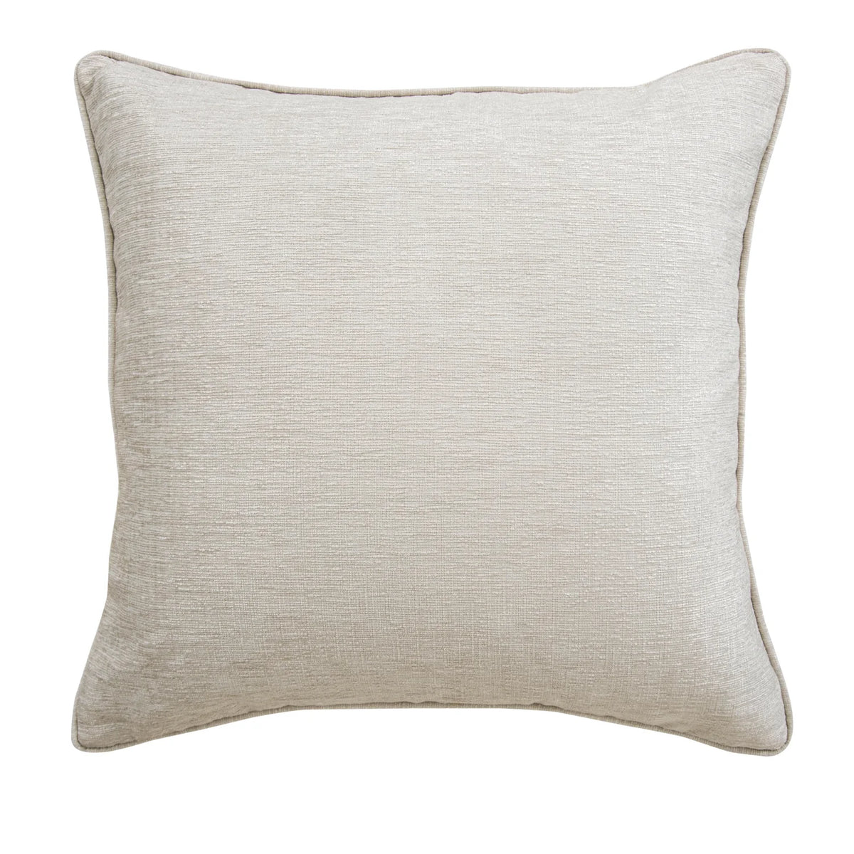 Washington Natural Chenille Cushion Cover or Polyester Filled Cushion 45cm x 45cm