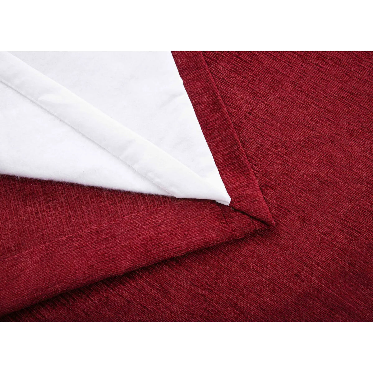 Washington Wine Chenille Thermal Pencil Pleat Door Curtain 66 x 84 Inch