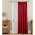 Washington Wine Chenille Thermal Pencil Pleat Door Curtain 66 x 84 Inch