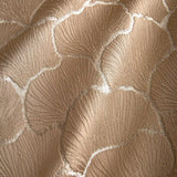 UW Home Soiree Ginko Natural Leaf Jacquard Duvet Cover Set 4