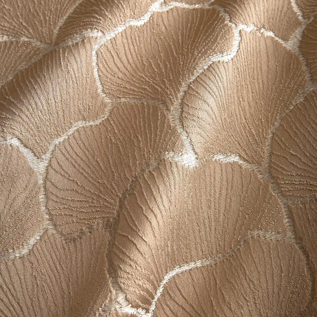 UW Home Soiree Ginko Natural Leaf Jacquard Duvet Cover Set 4