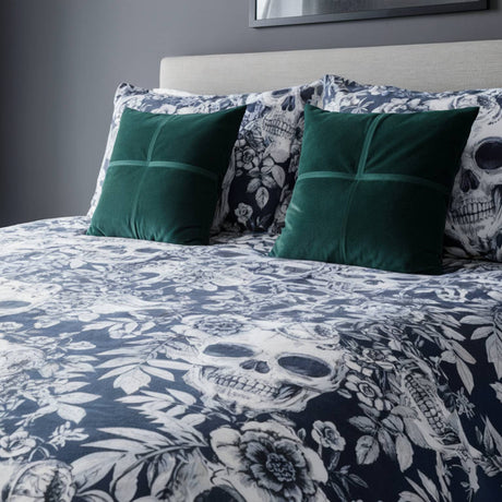 Gothic Skulls Duvet Cover Set by Rapport Home