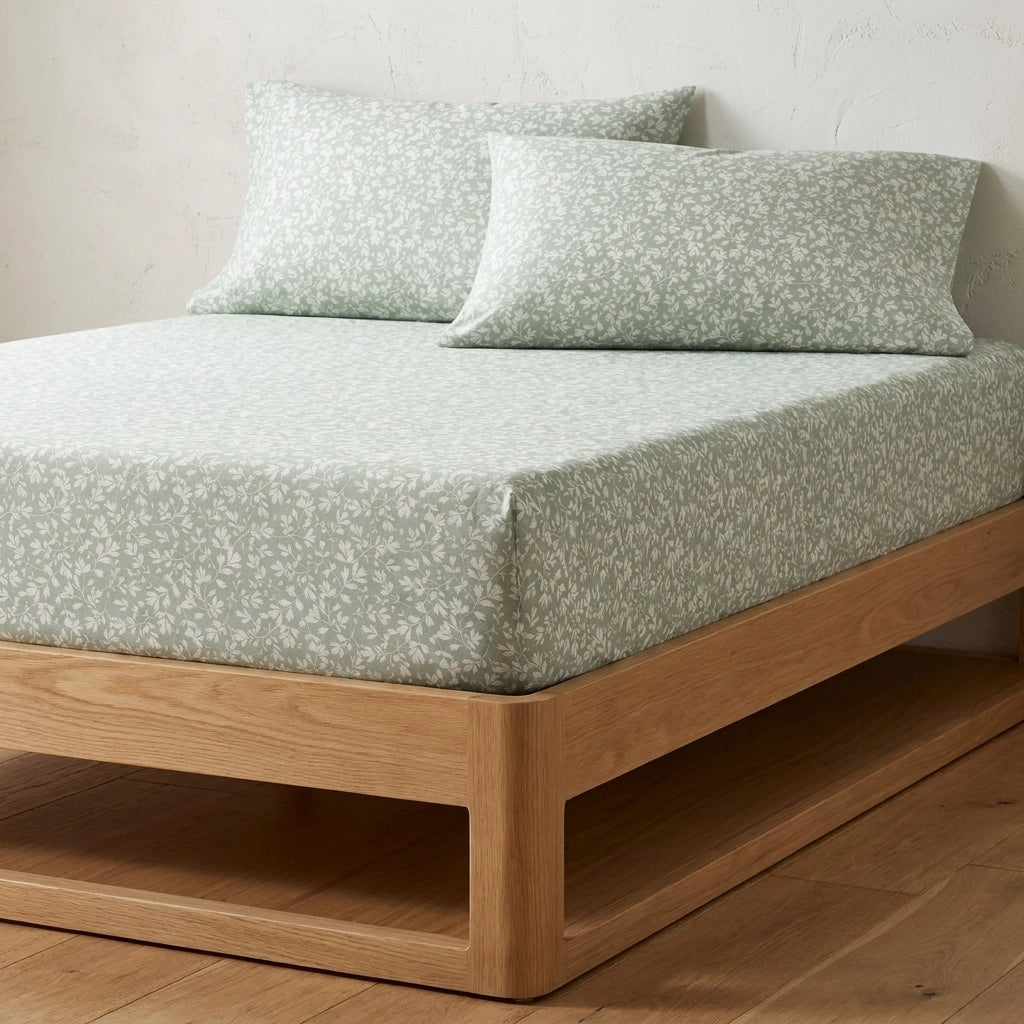 Tess 28cm Deep Floral Fitted Sheet 5