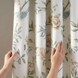 Amelle Floral Pencil Pleat Ready Made Curtains 6