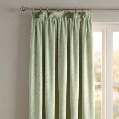 Galaxy Dim Out Woven Thermal Pencil Pleat Curtains 2