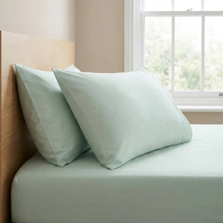 Plain Dye Polycotton Housewife Pillowcases Pair 7