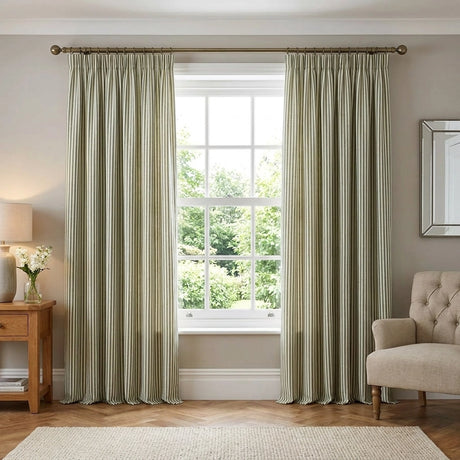 Hebden Lined Tape Top Pencil Pleat Curtains 1