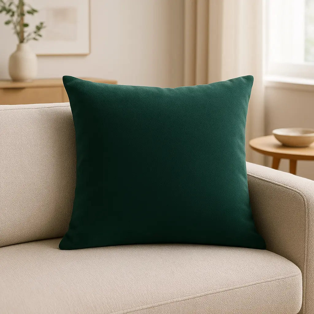 Essential Green Cushion Cover 45cm x 45cm ( 45cm x 45cm )