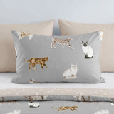 Cats Reversible Duvet Cover Set 6