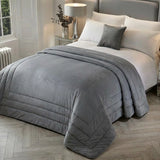 Melanie Velvet Bedspread 150cm x 220cm 6