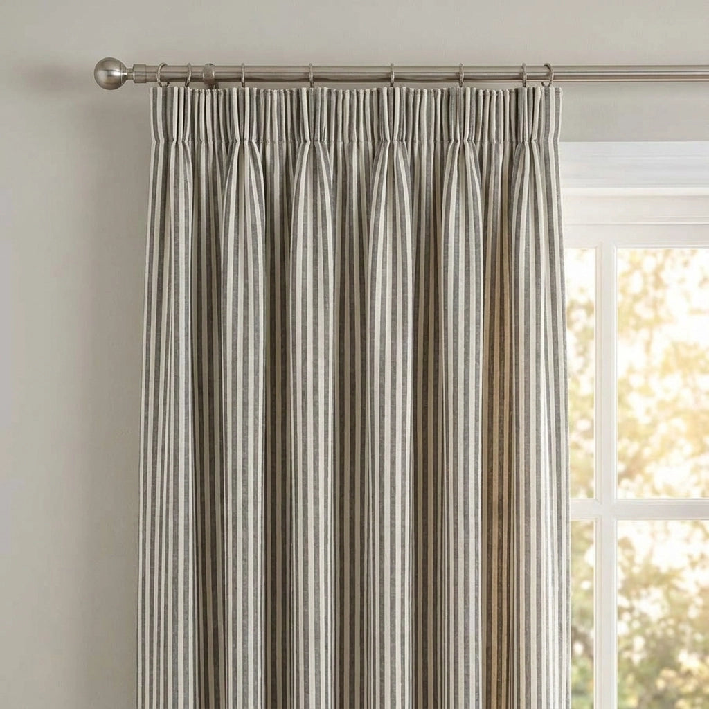 Hebden Lined Tape Top Pencil Pleat Curtains 5