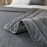 Melanie Velvet Bedspread 150cm x 220cm 7