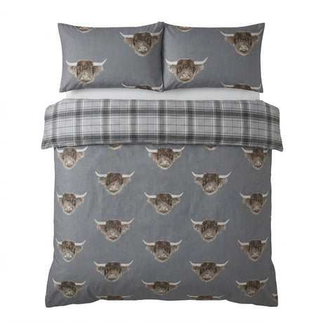 Highland Cow Duvet Cover Set 2